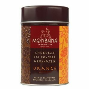 Горячий шоколад Monbana "Апельсин" 250 грамм